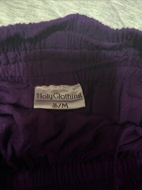 Holy Clothing Purple Maxi Skirt - S/M